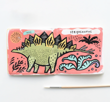 Load image into Gallery viewer, COLOR ME: WHO LOVES DINOSAURS