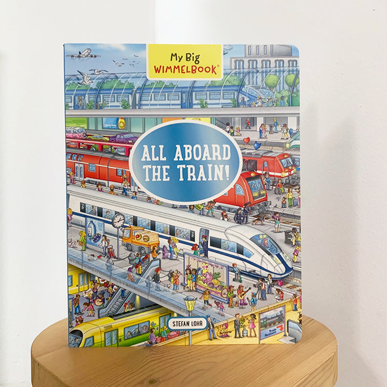 My Big Wimmelbook - All Aboard the Train! main image 0