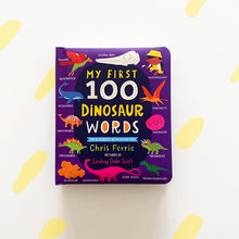Load image into Gallery viewer, My First 100 Dinosaur Words