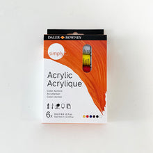 Load image into Gallery viewer, Simply Acrylic Paint Set 6x12ml